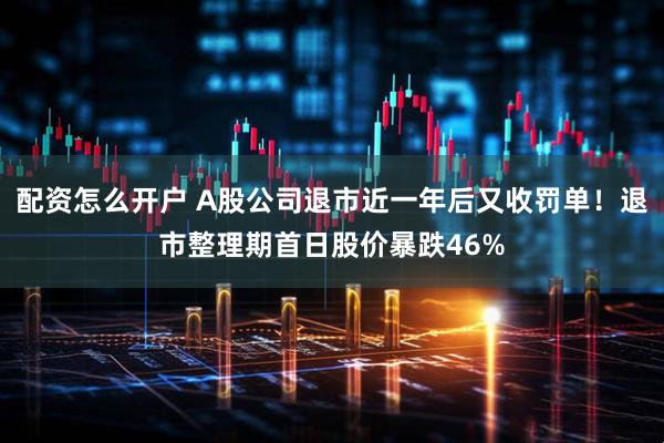配资怎么开户 A股公司退市近一年后又收罚单！退市整理期首日股价暴跌46%